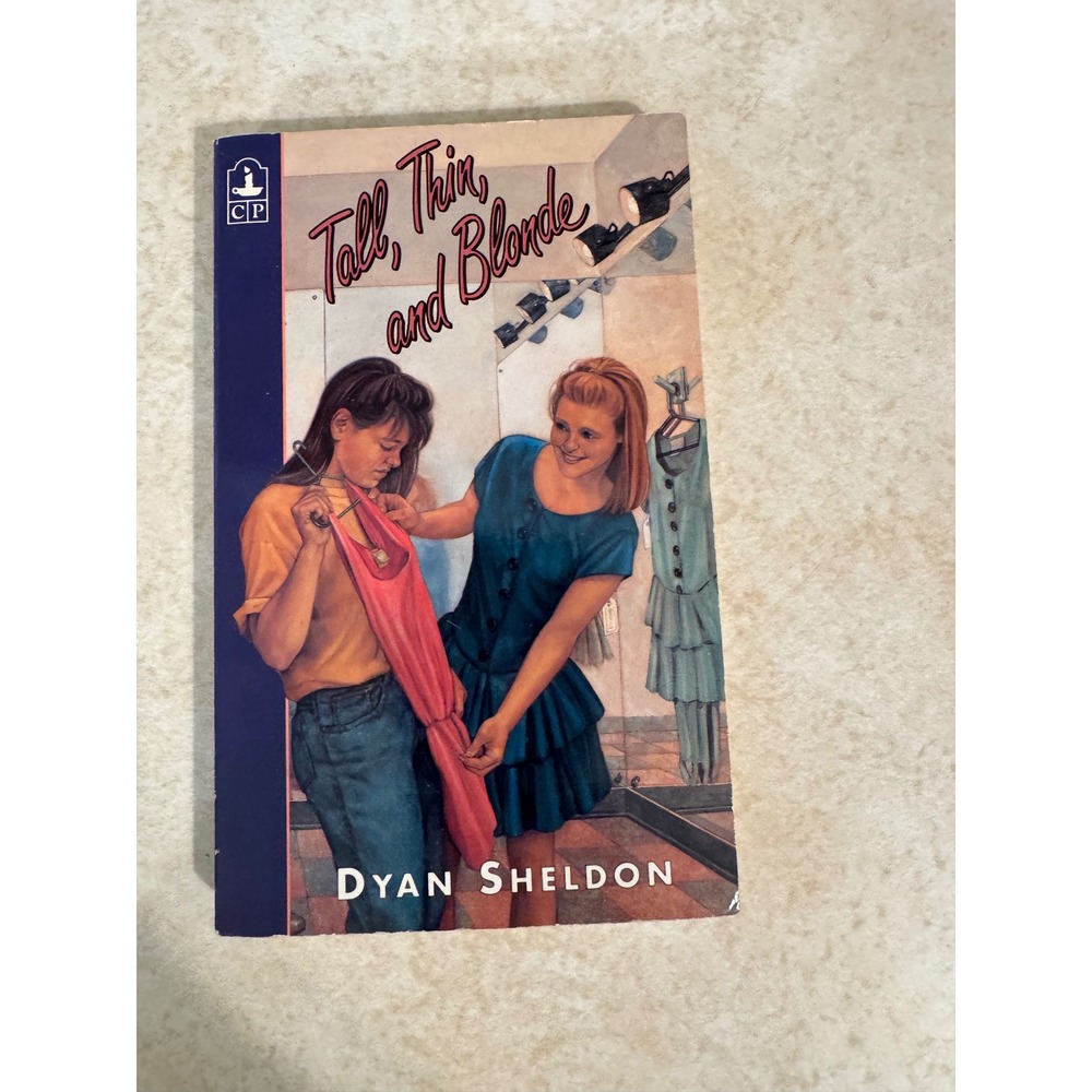 Tall Thin and Blonde Dyan Sheldon YA Novel 1994 Paperback Candlewick Press